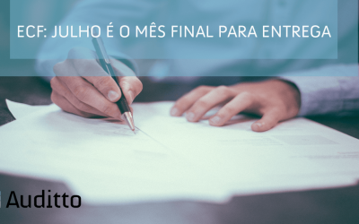 ECF: julho é o mês final para entrega